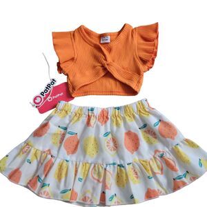 NWT Girl's 9-12 Month PatPat Summer Outfit